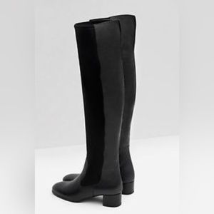 Zara over the knee boots.